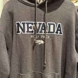 Nevada Wolf Pack Gray Hoodie